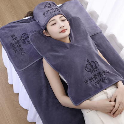 Facial Spa 3 Pieces Towel Set Mask Queen Nepal