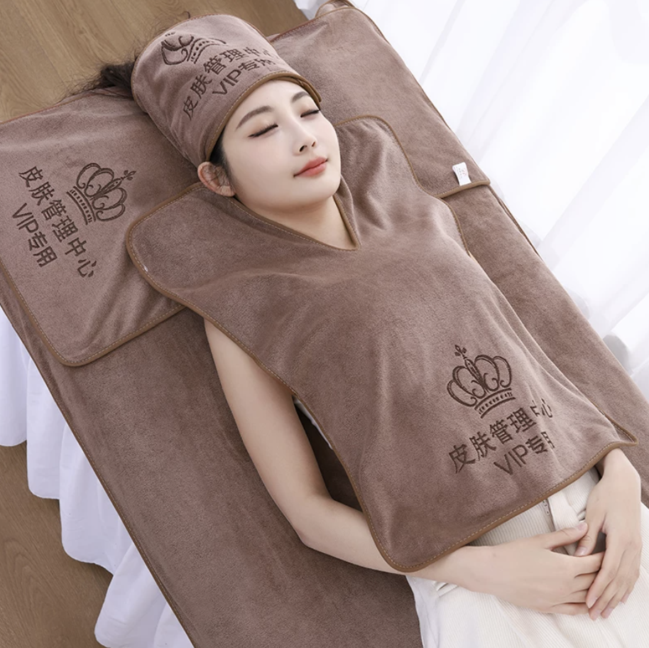 Facial Spa 3 Pieces Towel Set Mask Queen Nepal