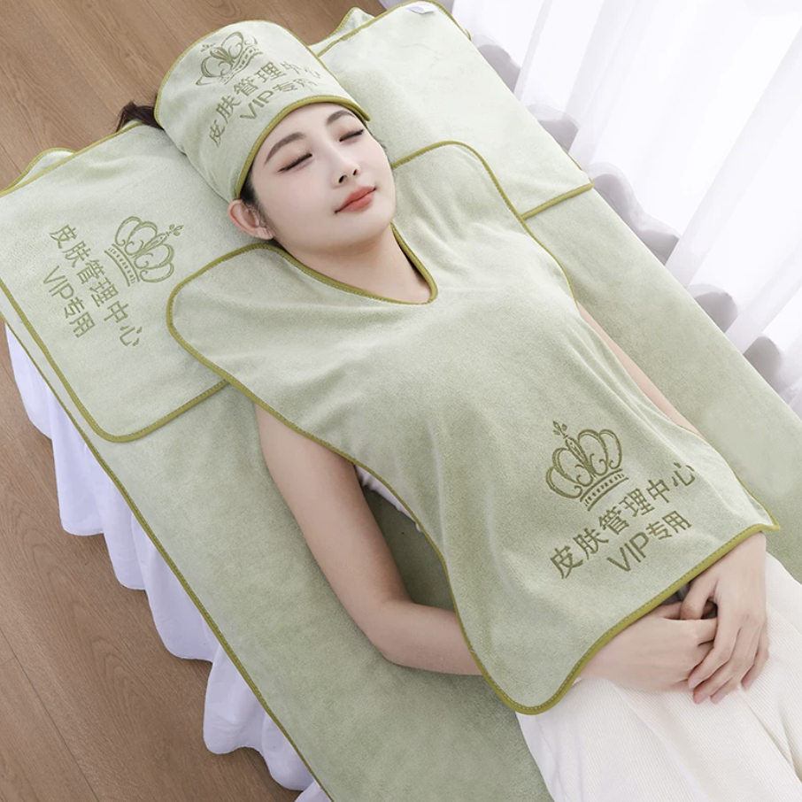 Facial Spa 3 Pieces Towel Set Mask Queen Nepal