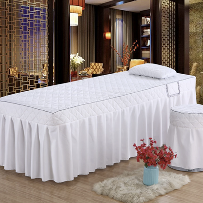 Budget Friendly Style Salon Facial & Spa Linen 4 Pieces Set （80*190） Mask Queen Nepal