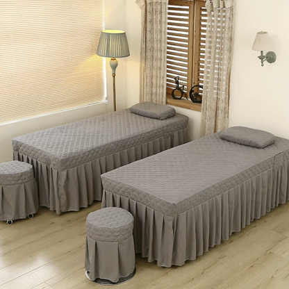 Budget Friendly Style Salon Facial & Spa Linen 4 Pieces Set （80*190） Mask Queen Nepal