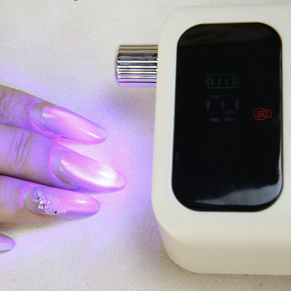 Portable 3-in-1 Rechargeable Nail Drill & UV Lamp Mask Queen Nepal