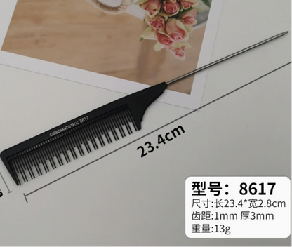 Carbon Anti-Static Comb Collection (Black) Mask Queen Nepal