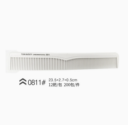 Carbon Anti-Static Comb Collection (White) Mask Queen Nepal