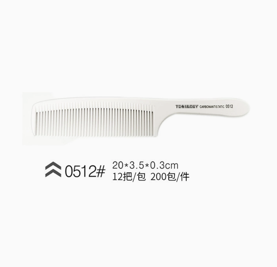 Carbon Anti-Static Comb Collection (White) Mask Queen Nepal
