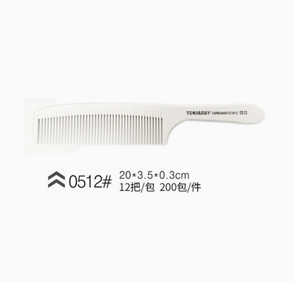 Carbon Anti-Static Comb Collection (White) Mask Queen Nepal