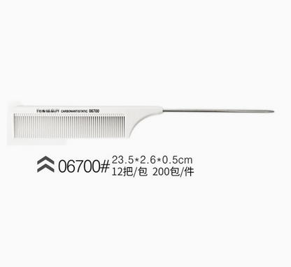 Carbon Anti-Static Comb Collection (White) Mask Queen Nepal