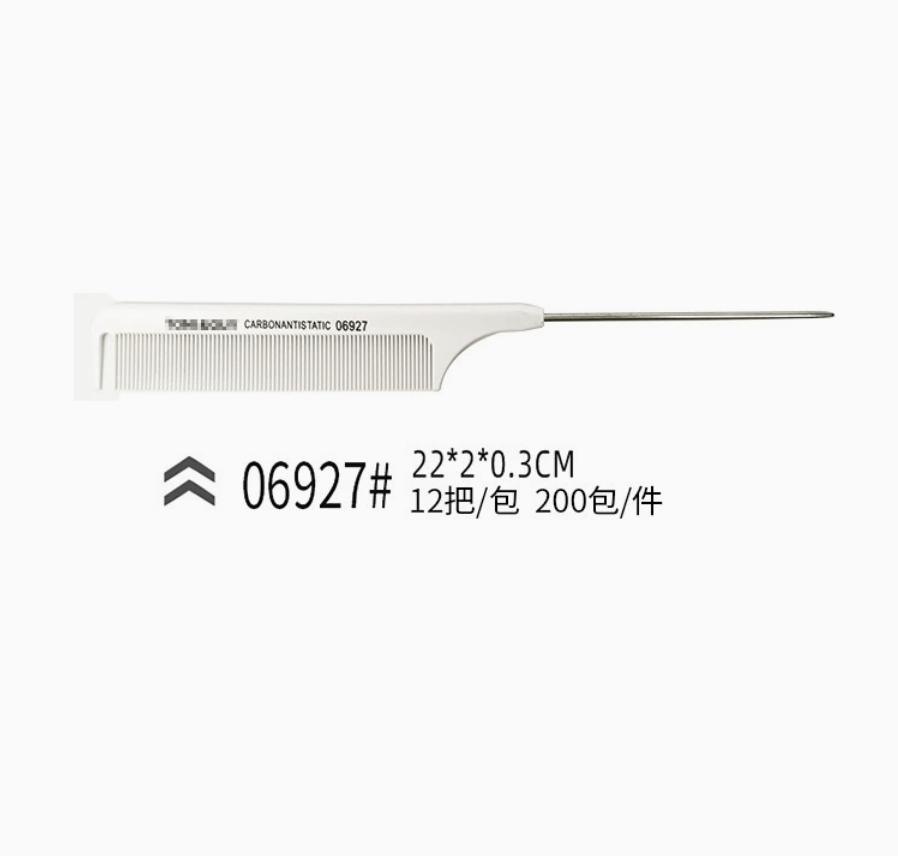 Carbon Anti-Static Comb Collection (White) Mask Queen Nepal