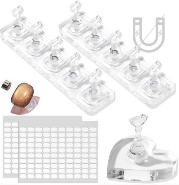 Non-Magnetic Press On Nail Tips Stand Mask Queen Nepal