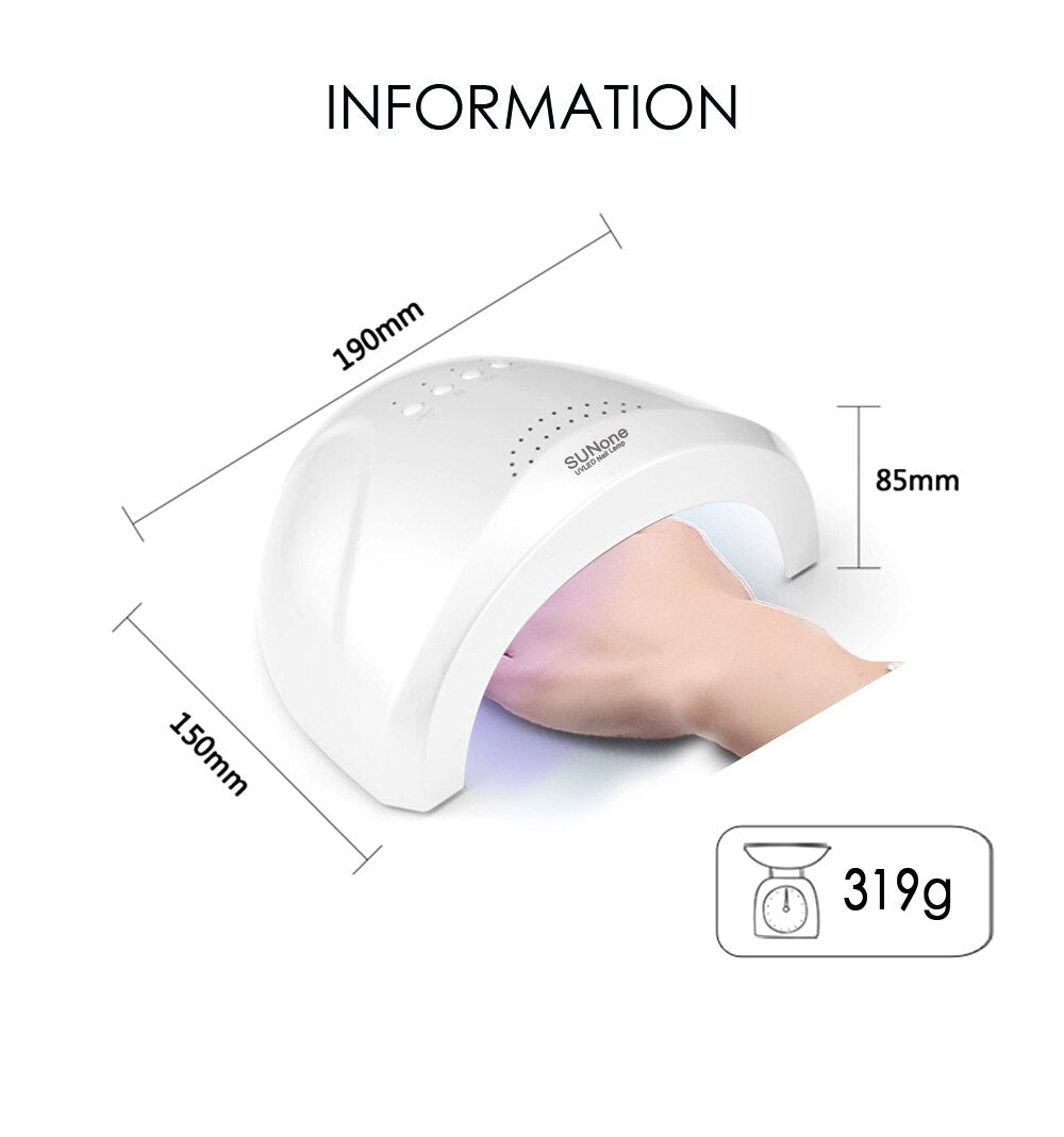 SUNone UV LED Nail Lamp Mask Queen Nepal