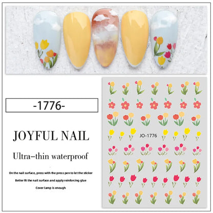 JOYFUL Hollow Out Nail Sticker Mask Queen Nepal