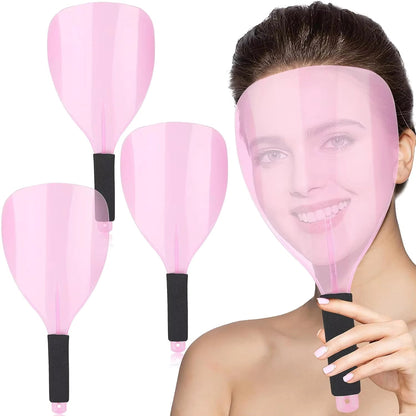 Safety Handheld Plastic Hair Salon Face Shield Mask Easy Beauty Nepal