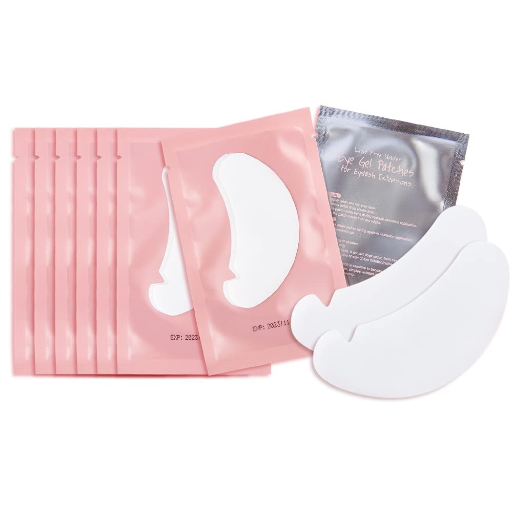 V Shaped Eye Pads for Eyelash Extension 50pcs Makeup Eyelash Patches Mask Queen Nepal