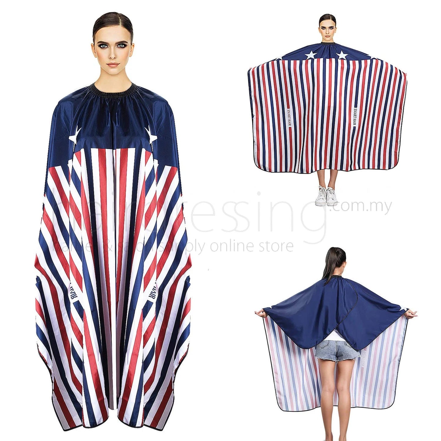 Professional Hair Salon Cape Hairdressing Gown Mask Queen Nepal