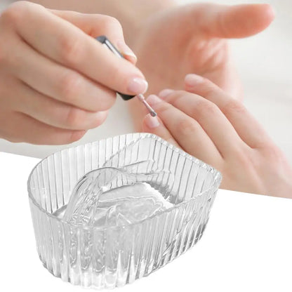 Nail Soaking Bowl, Soak Off Gel Polish Dip Powder Remover Manicure Bowl Mask Queen Nepal