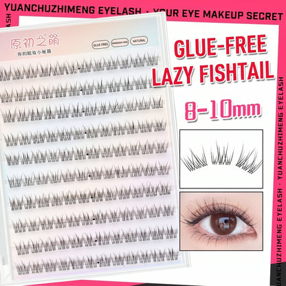 Pre Glued Segmented Cluster Lash 120D (Q-YMJM) Mask Queen Nepal