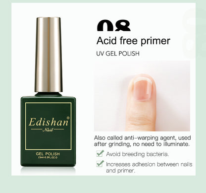 Edishan 15ml Diamond Top Coat For Gel Nail Polish Mask Queen Nepal