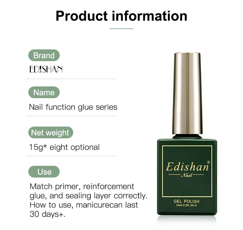 Edishan 15ml Diamond Top Coat For Gel Nail Polish Mask Queen Nepal