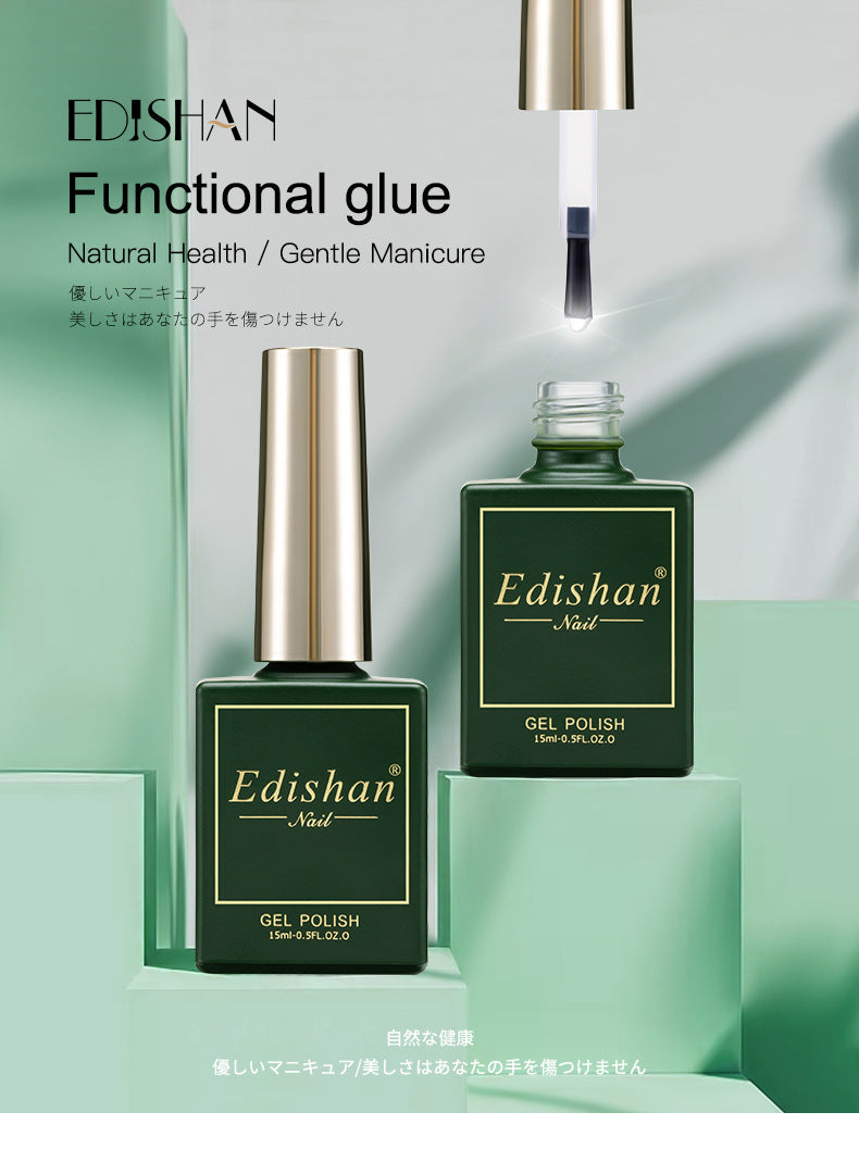 Edishan 15ml Diamond Top Coat For Gel Nail Polish Mask Queen Nepal