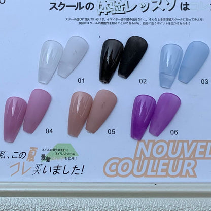 MQ Gel Polish Ice Nude Color Set 15ml - Mask Queen Nepal