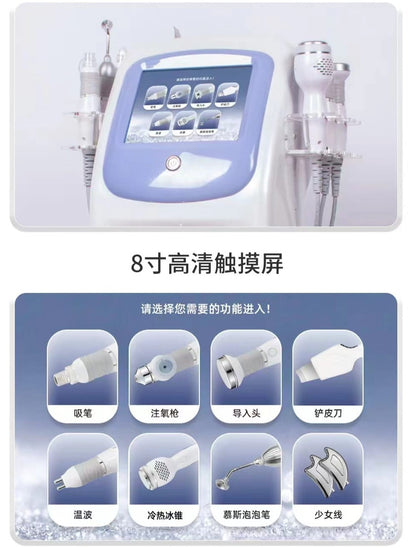 Vertical Hydrafacial Machine Mask Queen Nepal