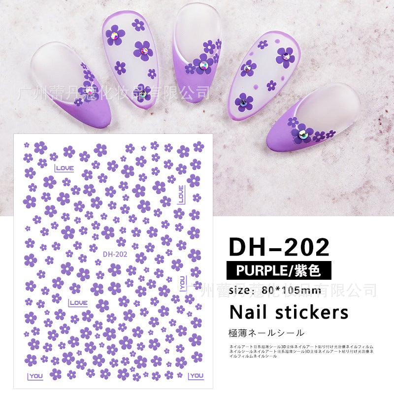 DH Nail Art Stickers Mask Queen Nepal