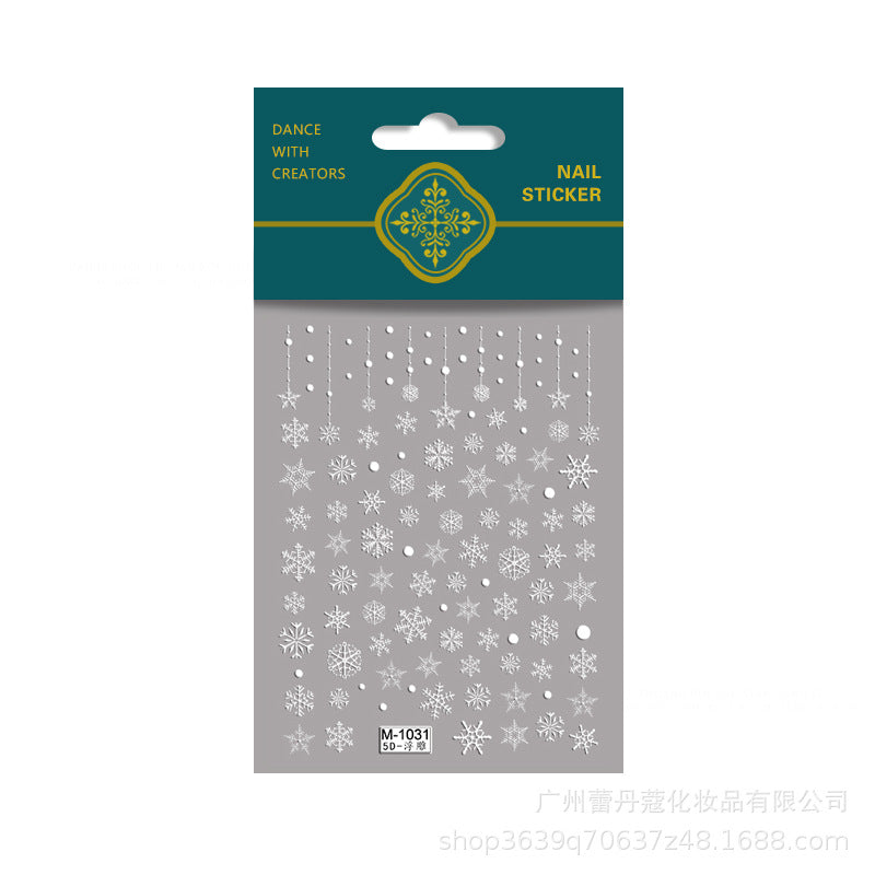 Relievo 5D Nail Sticker Mask Queen Nepal