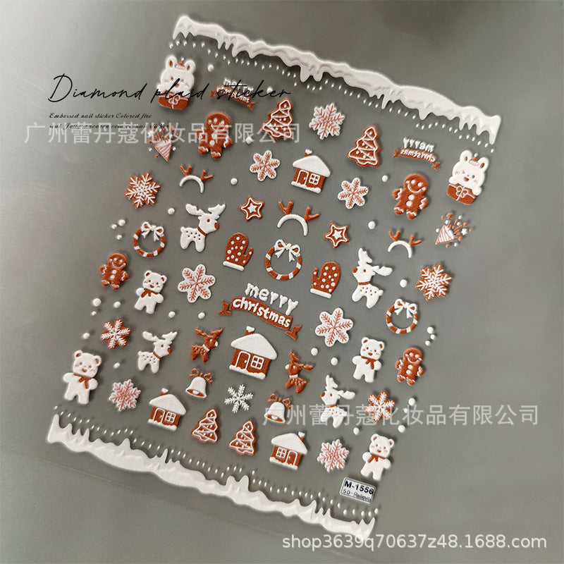 Relievo 5D Nail Sticker Mask Queen Nepal