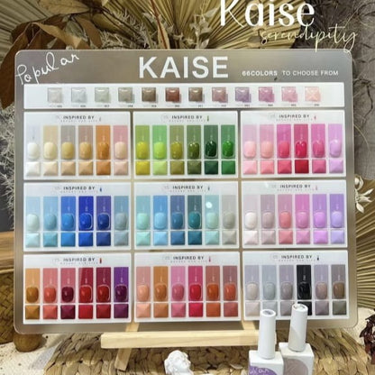 Kaise 66 Color Set Gel Nail Polish Mask Queen Nepal