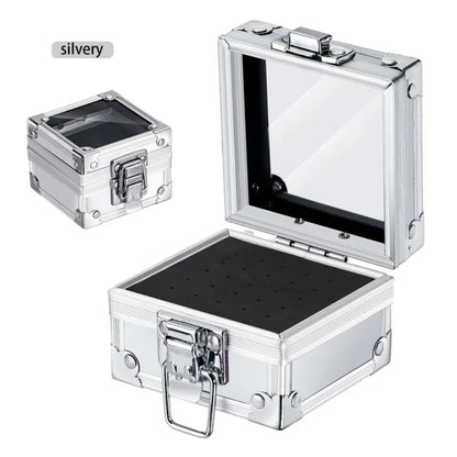 Nail Drill Bit Holder for Nail Container 25 Slots Mask Queen Nepal