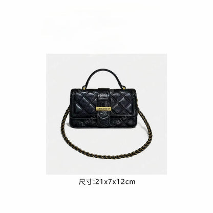 CD&COCO Mexican 2-Way Cowhide Quilted Shoulder Bag Easy Beauty Nepal