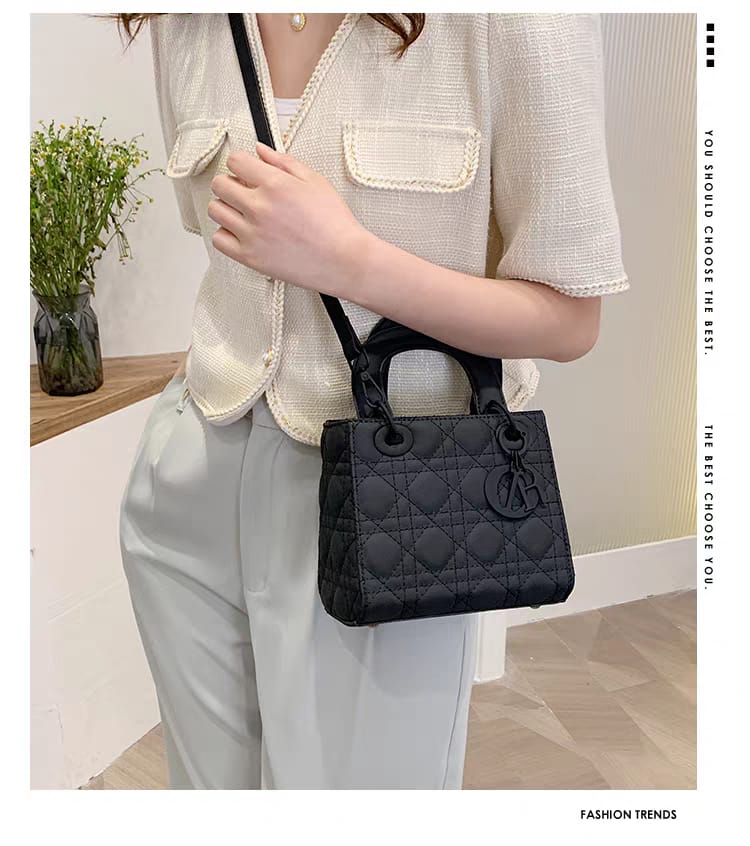 Medium Lady Dior Black Cannage Lambskin Bag Easy Beauty Nepal