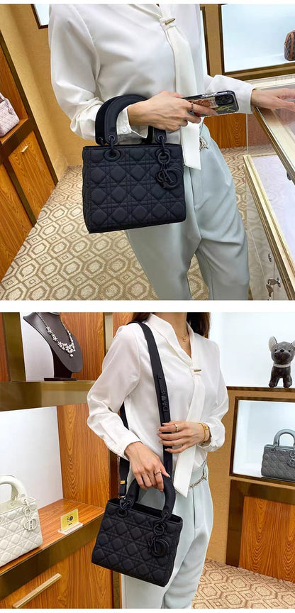 Medium Lady Dior Black Cannage Lambskin Bag Easy Beauty Nepal