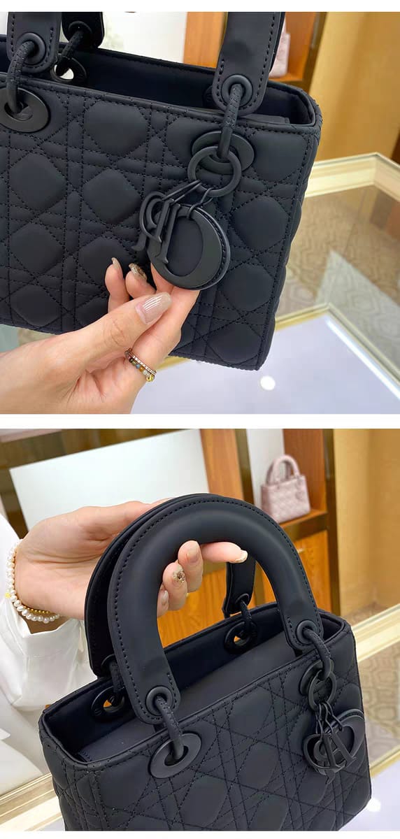 Medium Lady Dior Black Cannage Lambskin Bag Easy Beauty Nepal