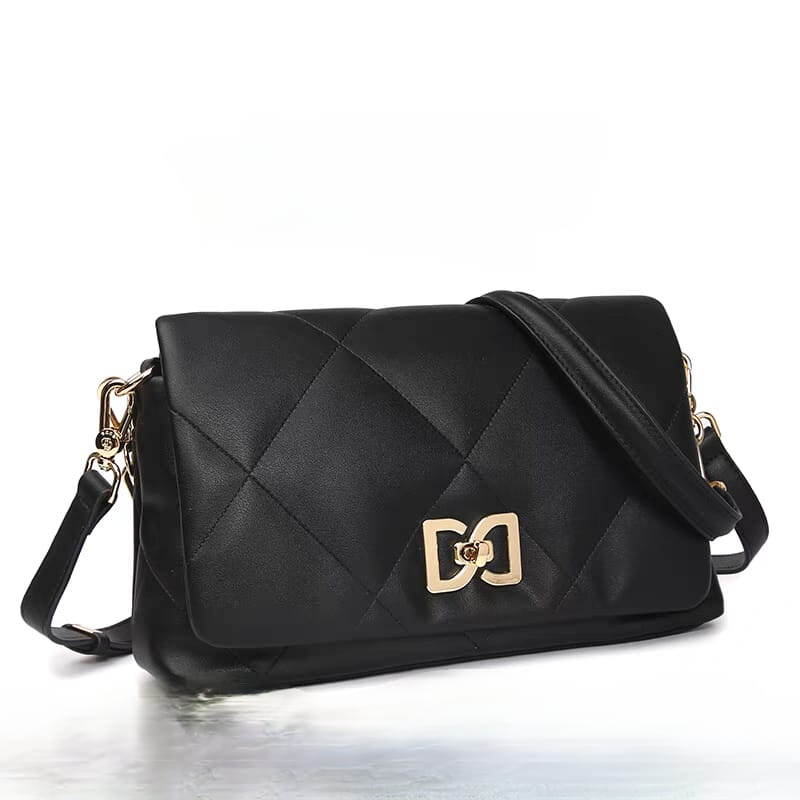 Topline Botswana Soft Quilted Crossbody Black Bag Easy Beauty Nepal