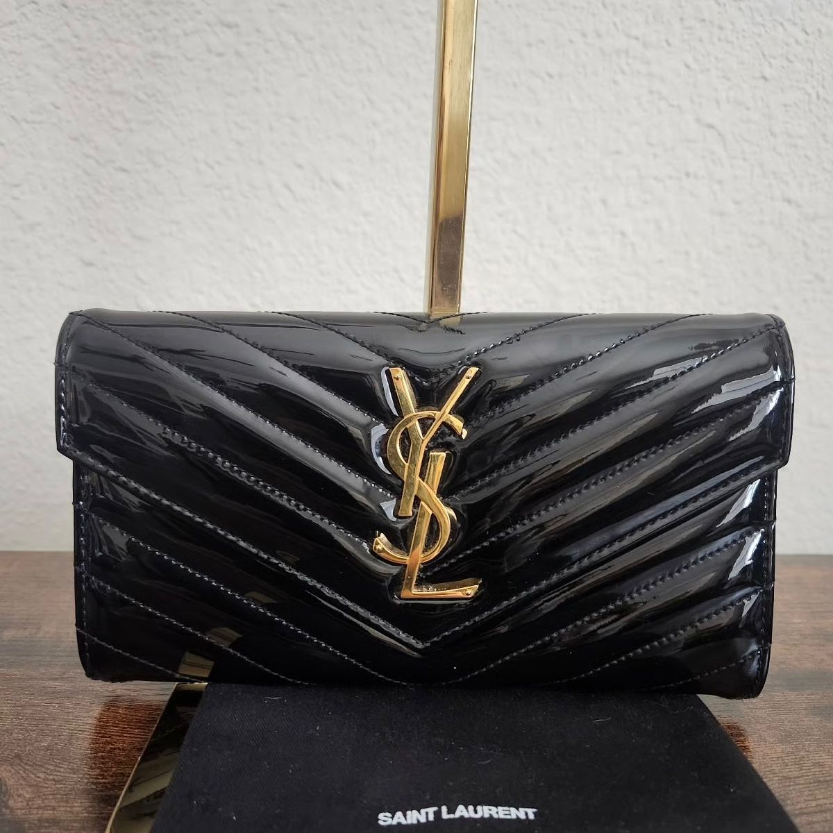 Saint Laurent Cassandre Envelope Chain Wallet Bag Easy Beauty Nepal