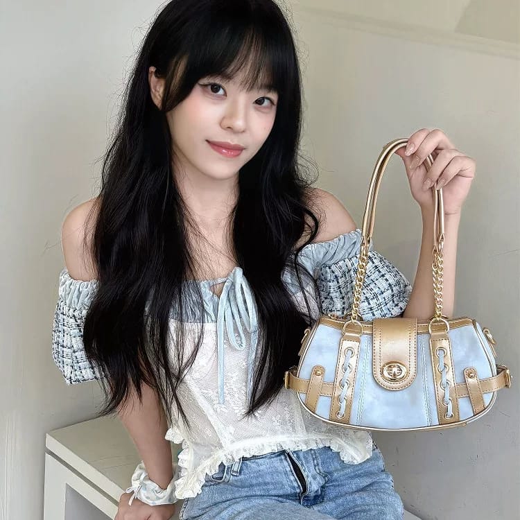 Fashion Shoulder Luxury Elegant Design Messenger Boston Bag Easy Beauty Nepal