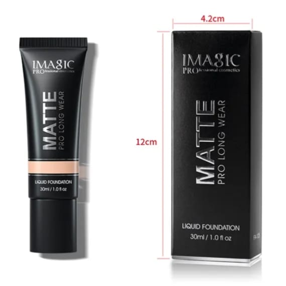 IMAGIC Professional Matte Pro Long Wear Liquid Foundation 30ml Easy Beauty Nepal