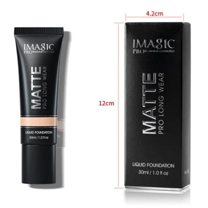 IMAGIC Professional Matte Pro Long Wear Liquid Foundation 30ml Easy Beauty Nepal