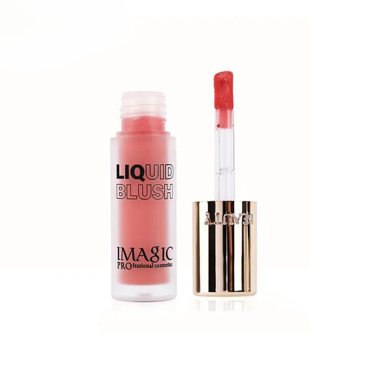 IMAGIC Professional Cosmetics Cheek Blusher Matte Liquid Blush 6.5ml Easy Beauty Nepal
