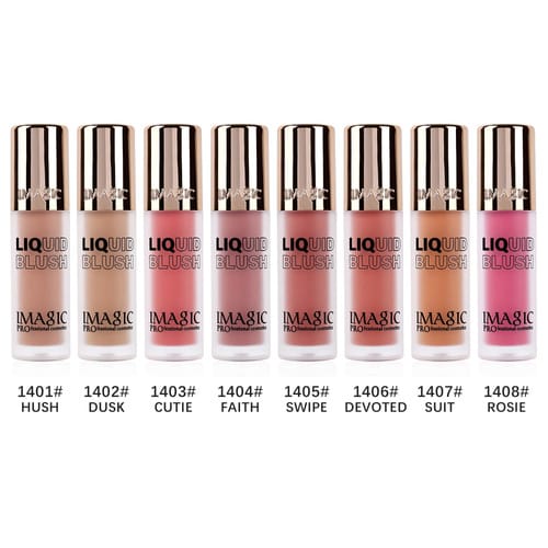 IMAGIC Professional Cosmetics Cheek Blusher Matte Liquid Blush 6.5ml Easy Beauty Nepal