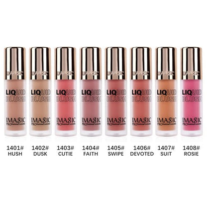 IMAGIC Professional Cosmetics Cheek Blusher Matte Liquid Blush 6.5ml Easy Beauty Nepal