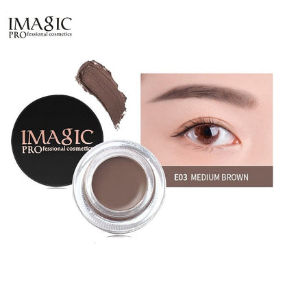 IMAGIC Professional Gel Eyeliner Waterproof Quick Dry Eyebrow Pomade Gel Easy Beauty Nepal