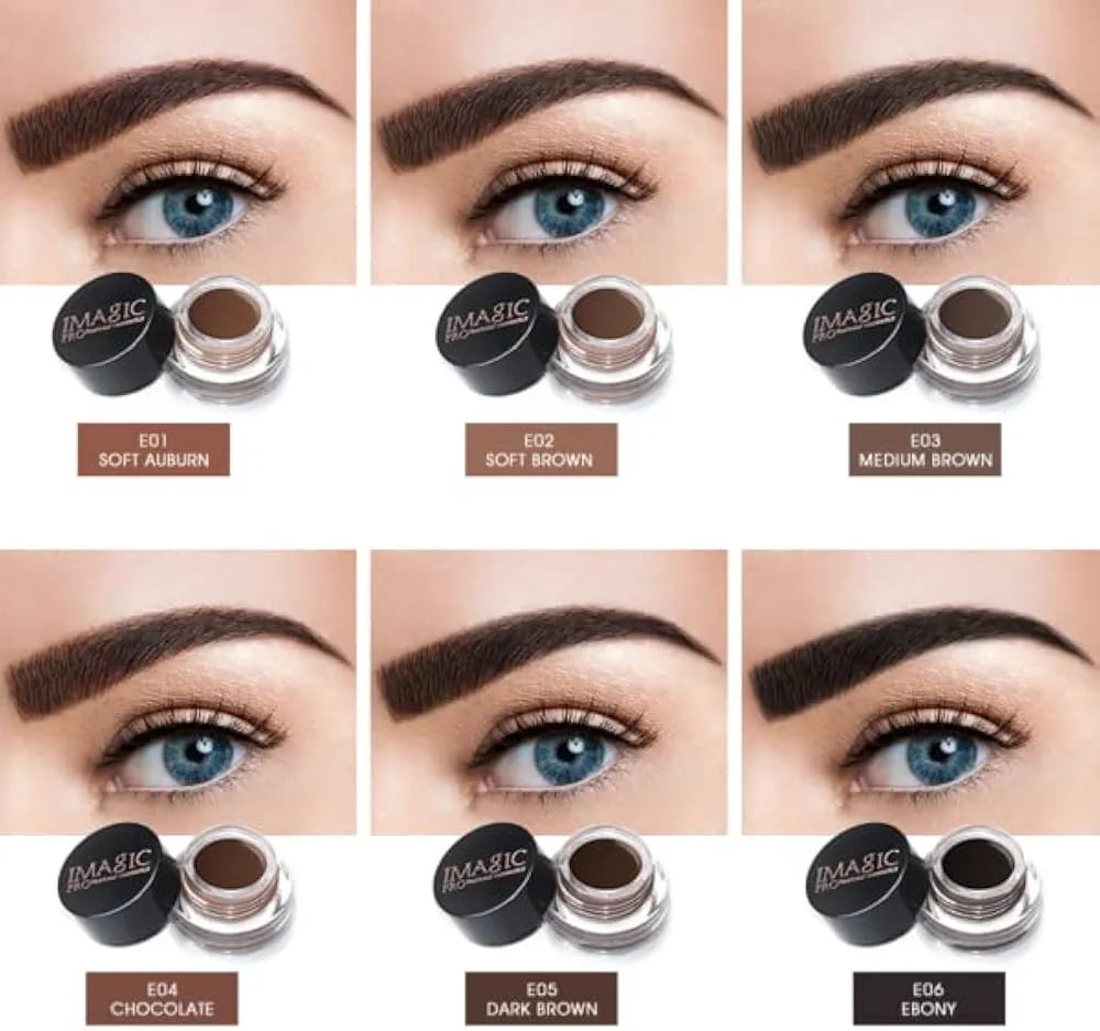 IMAGIC Professional Gel Eyeliner Waterproof Quick Dry Eyebrow Pomade Gel Easy Beauty Nepal