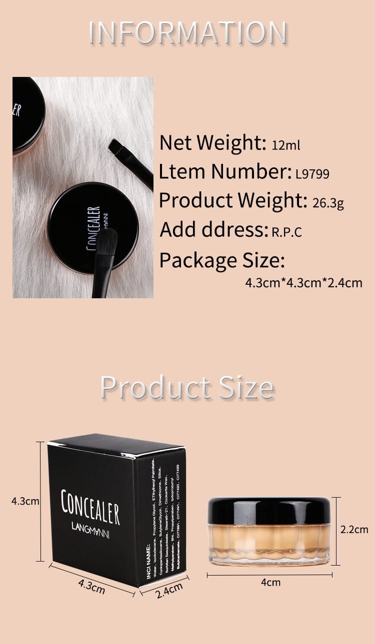 LANGMANNI Concealer 12ml Mask Queen Nepal