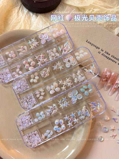 12 Grid Nail Stone Box Nail Art Rhinestone 12TZ-178 Mask Queen Nepal