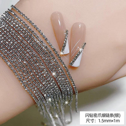 Crystal Claw Chain For Nail Art Decorations Mask Queen Nepal