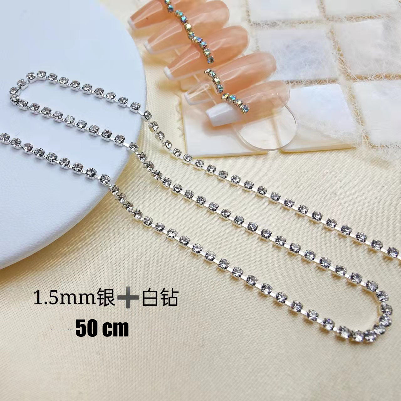 Crystal Claw Chain For Nail Art Decorations Mask Queen Nepal