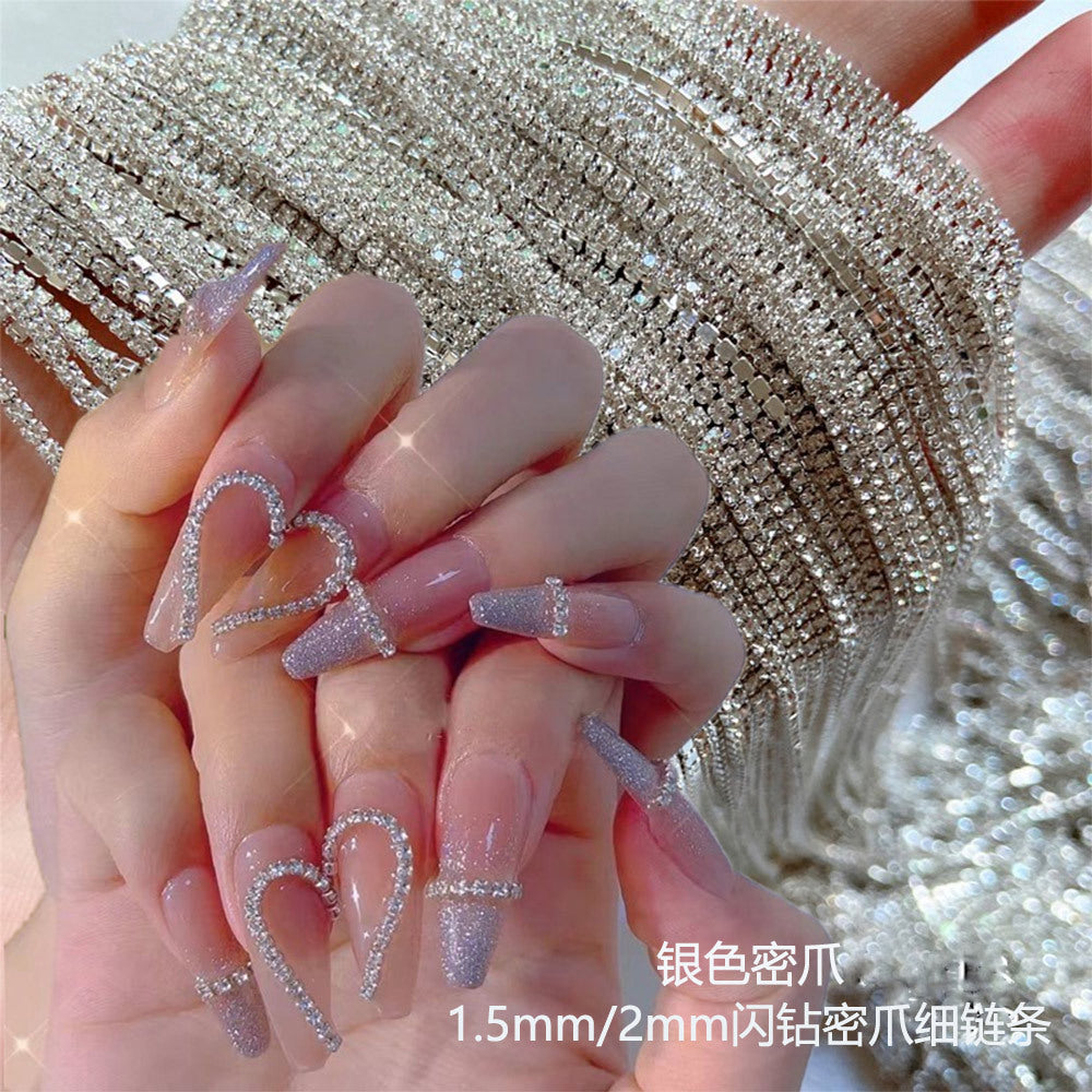 Crystal Claw Chain For Nail Art Decorations Mask Queen Nepal