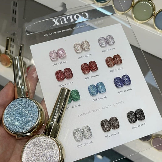 A15 Reflective Glitter 12 Color Set 18ml Mask Queen Nepal